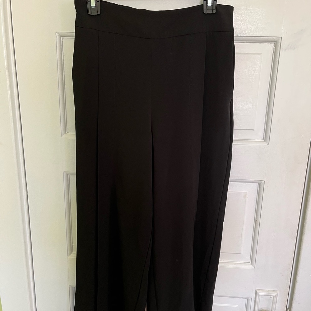 Zara Basic Black Capri Pants - Size US Small